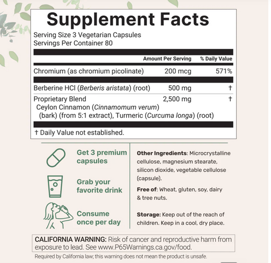 Fort Pure Berberine — Cravings & Energy Support · 4-in-1