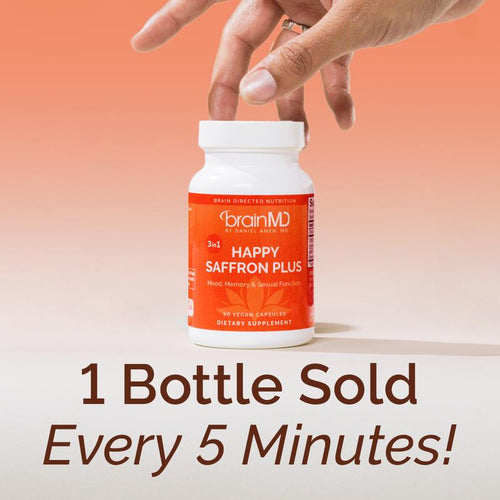 Bright Mood Plus — 3-in-1 Saffron, Curcumin & Zinc Mood Support