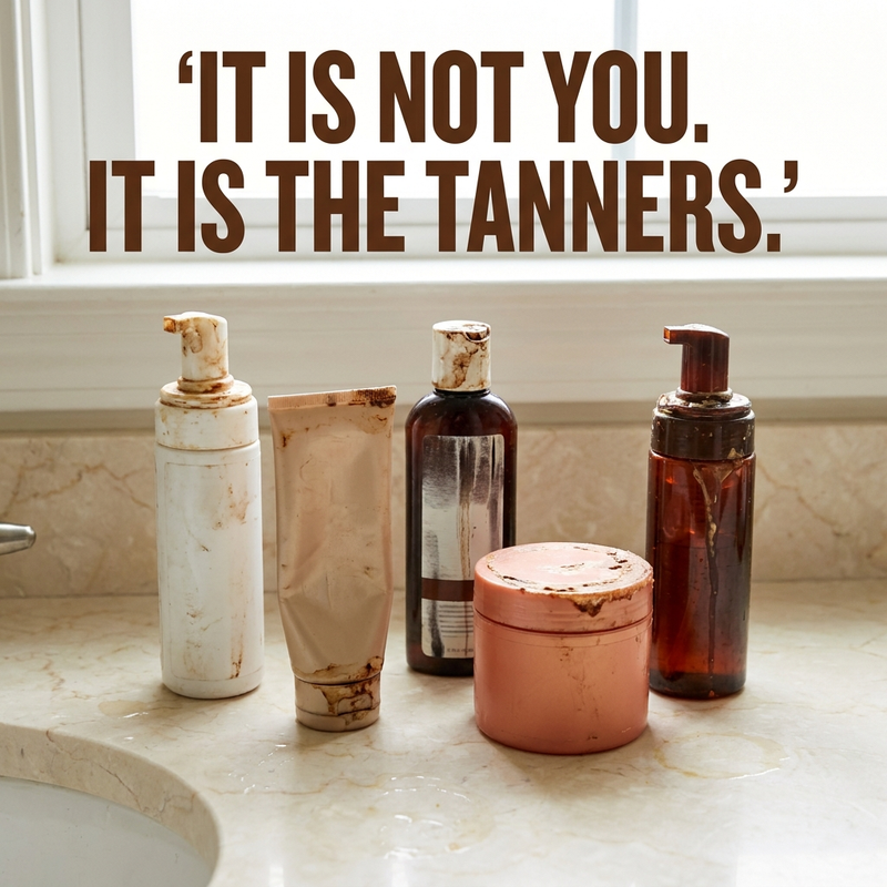 5. If you think you "built up a tolerance" to self-tanner — you didn't.