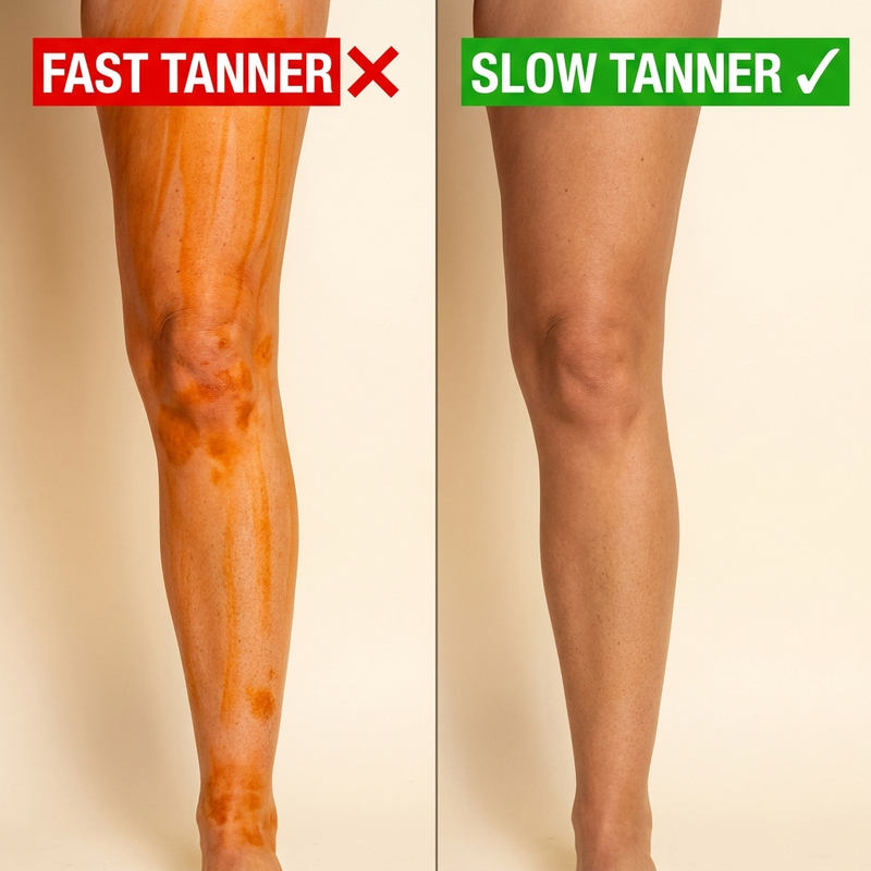 6. Every "fast" tanner you've tried turned you orange for the same reason.