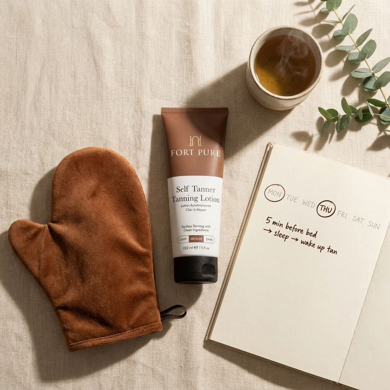 8. Use it twice a week. That's the whole routine.