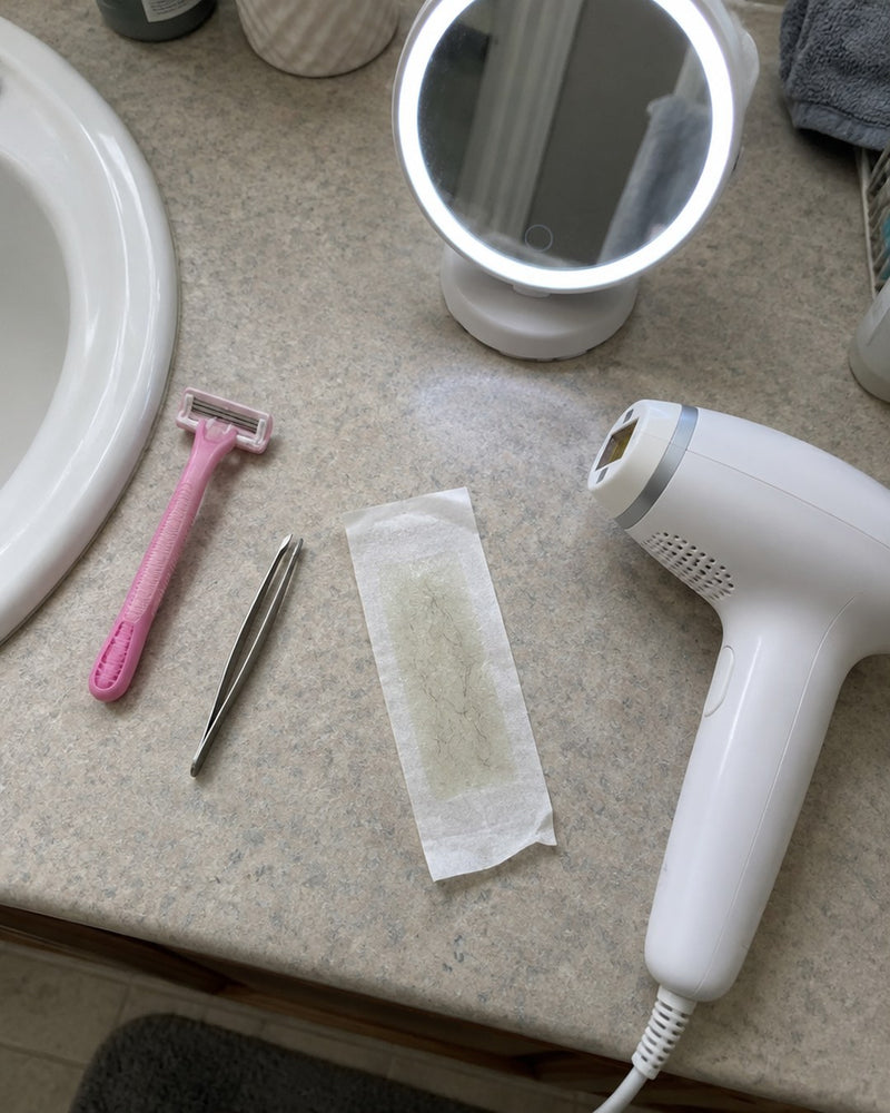 3. Your razor, tweezers, wax, and laser all make the same mistake.