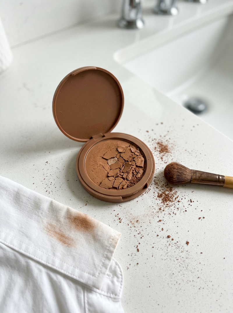 4. The powder quits by lunch. Your gray doesn't.